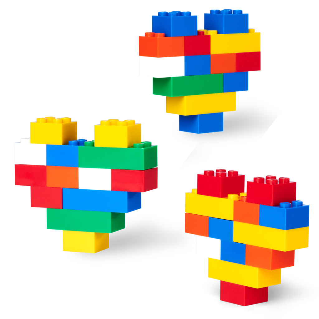 Blox Eimer mit 250 Bausteinen
