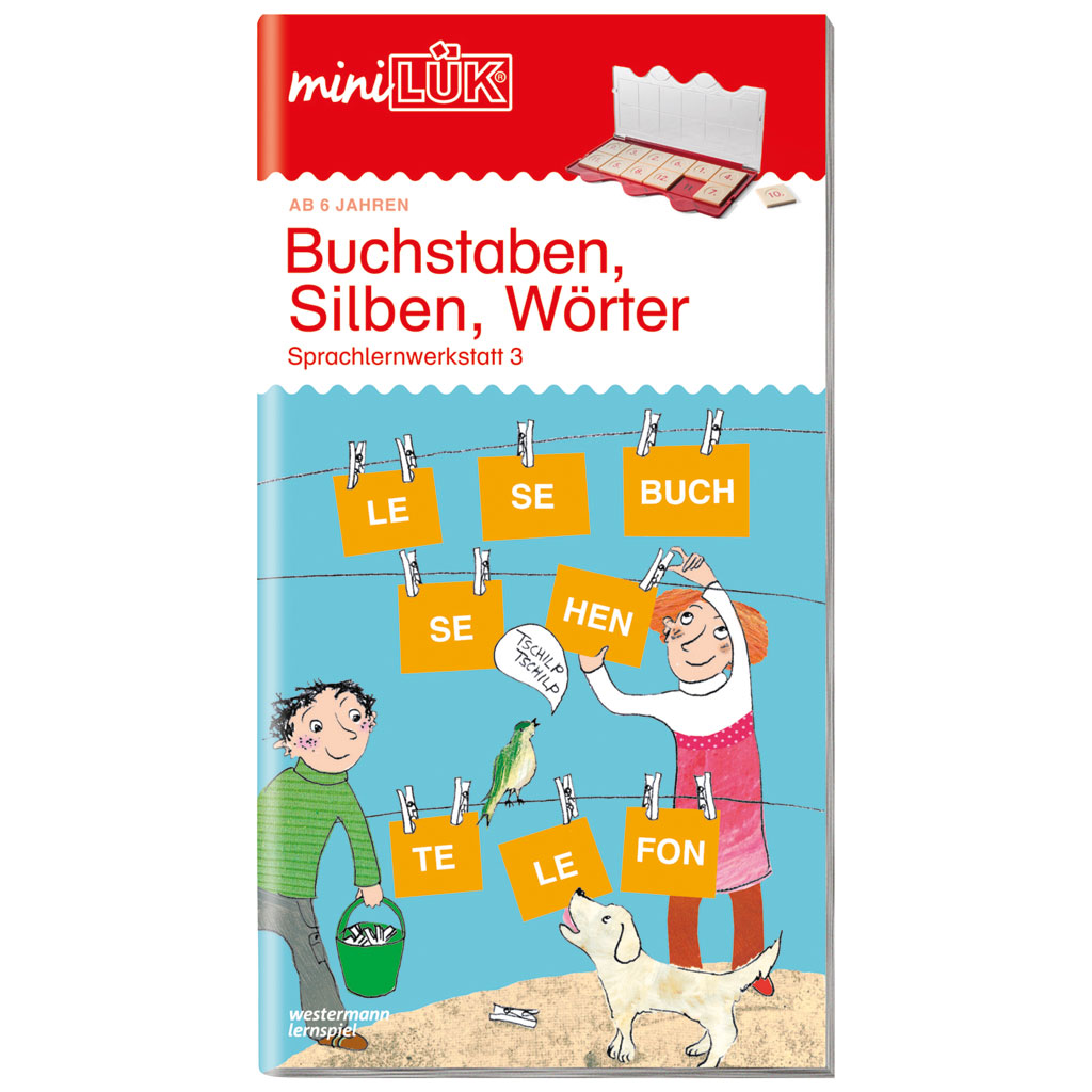 Buchstaben, Silben, Wörter – Sprachlernwerkstatt 3 - miniLÜK