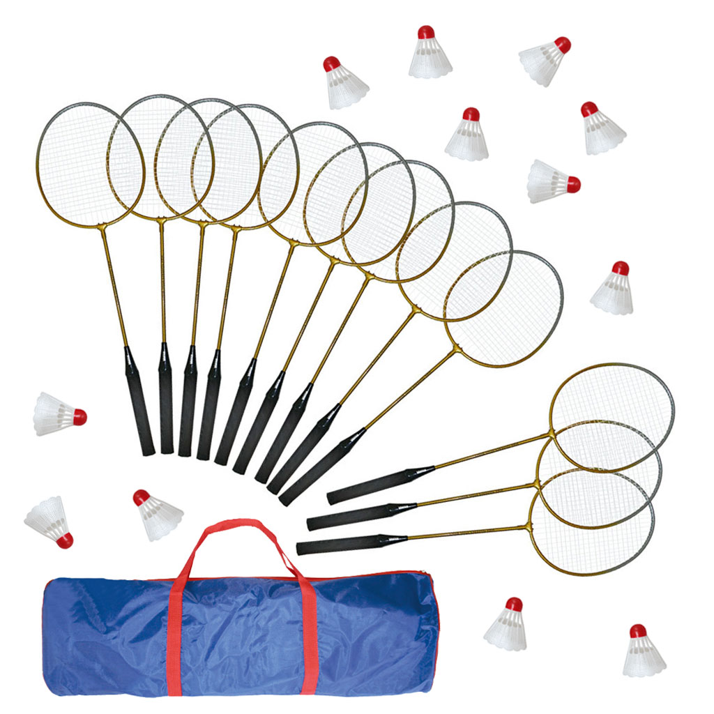 temp60213Ls5qqUtLvU5E3 Badminton-Schulsport-Set II mit Tasche