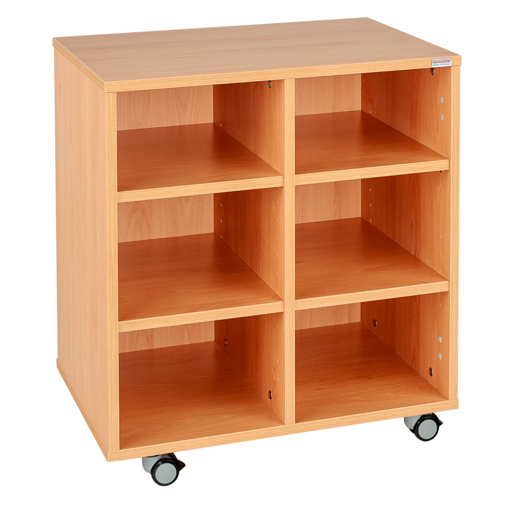 Modulus® Eigentumsschrank, 2-reihig, fahrbar oder feststehend