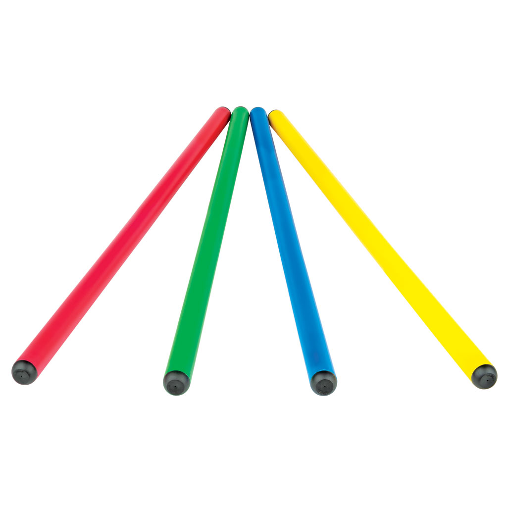 4 Gymnastik-Rhythmik-Stangen 4 Gymnastik-Rhythmik-Stangen
