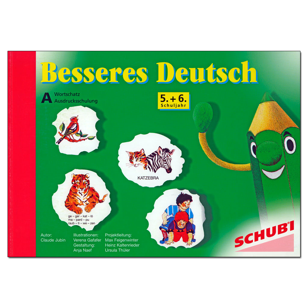 Besseres Deutsch in 5 verschiedenen Teilen