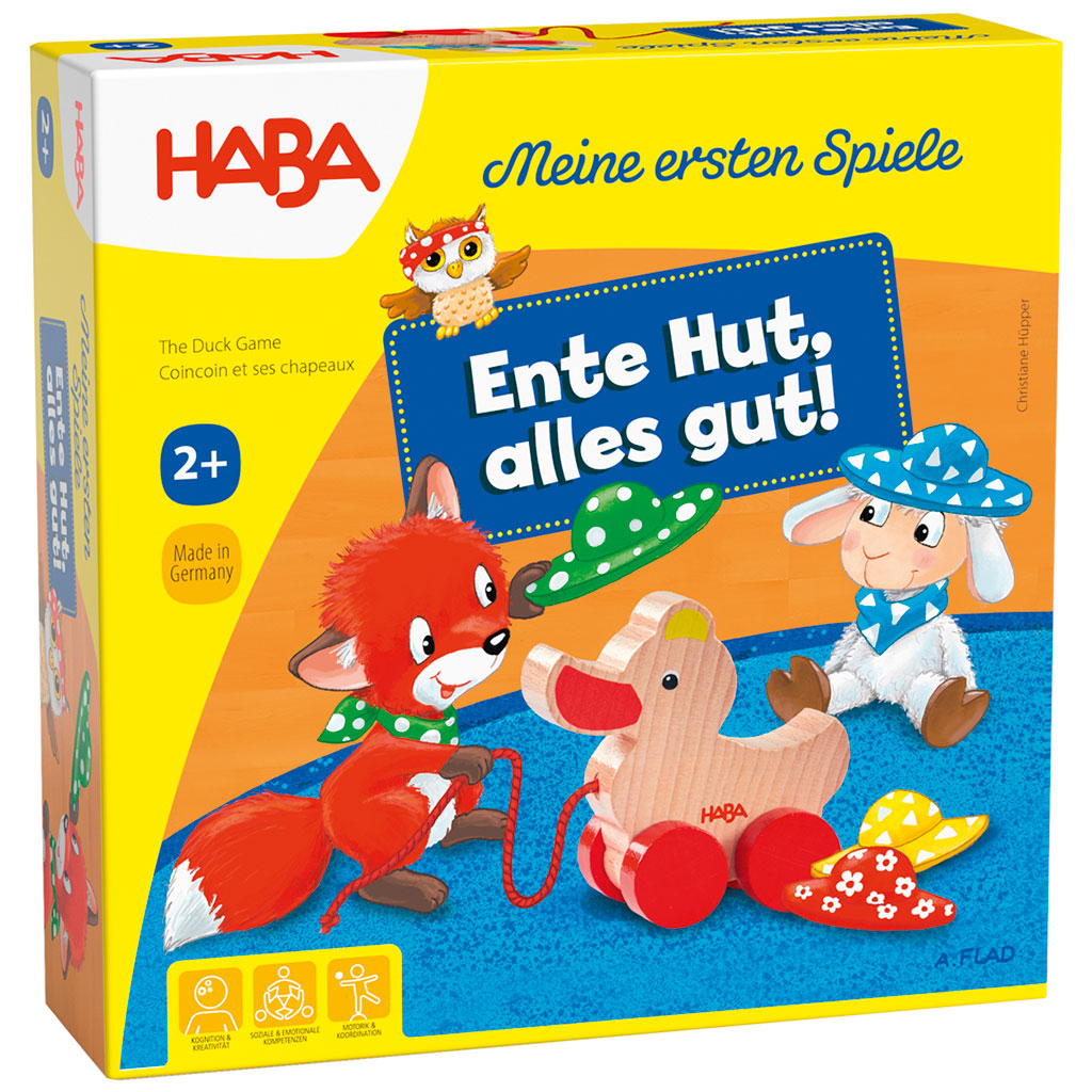 HABA® Meine ersten Spiele Ente Hut, alles gut!
