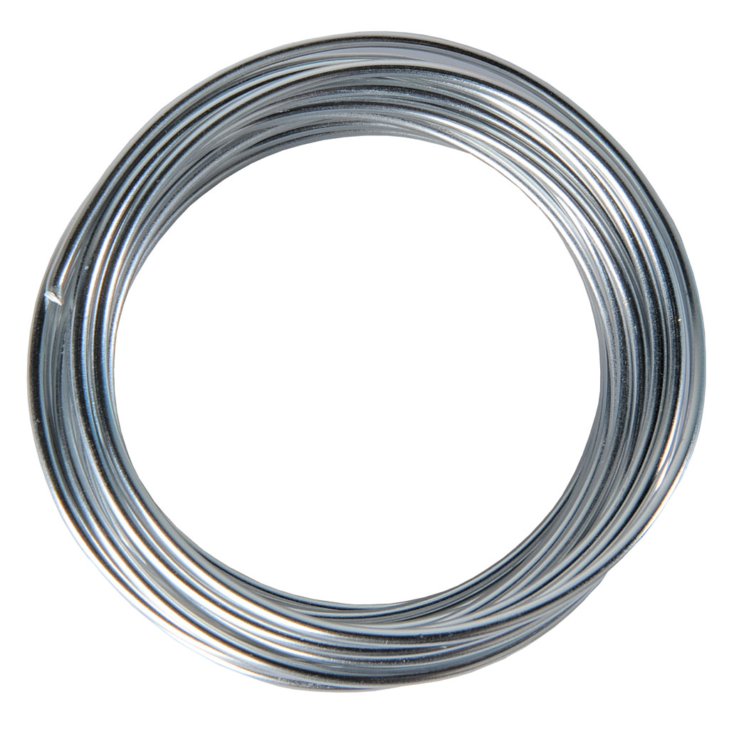 Aludraht-Set, 5 Stück in 5 Farben, Ø 2 mm, je 5 m lang