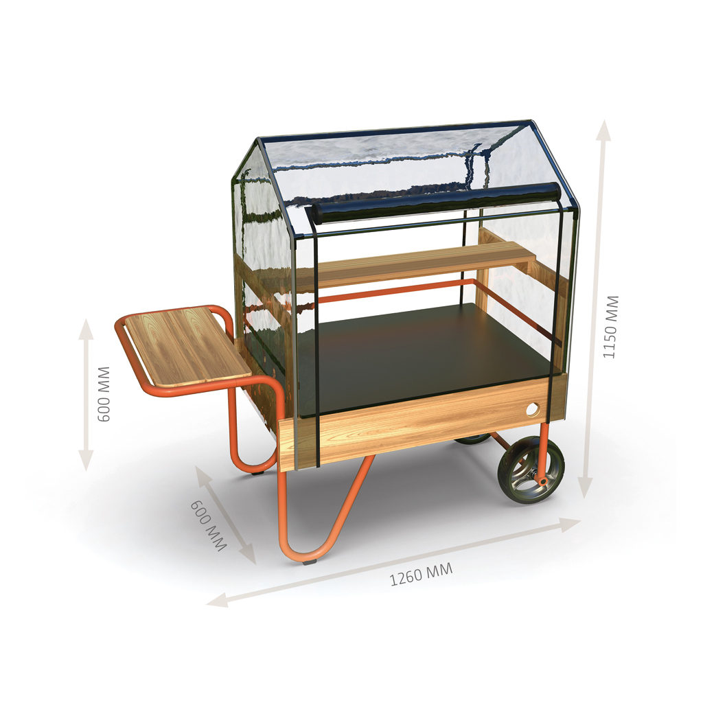 Mobiles Gewächshaus Mobiles Gewächshaus