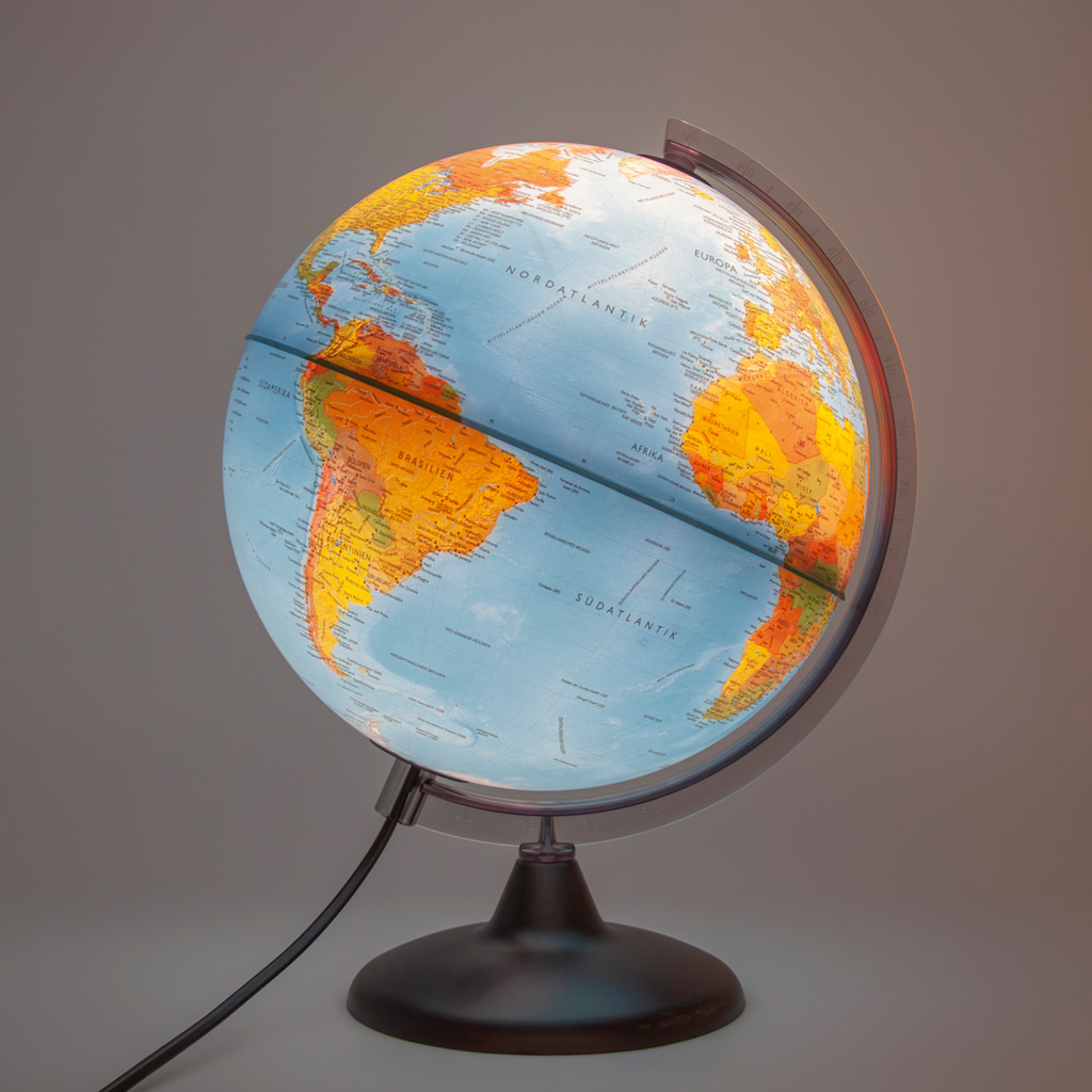 Doppelbild-Leuchtglobus Doppelbild-Leuchtglobus