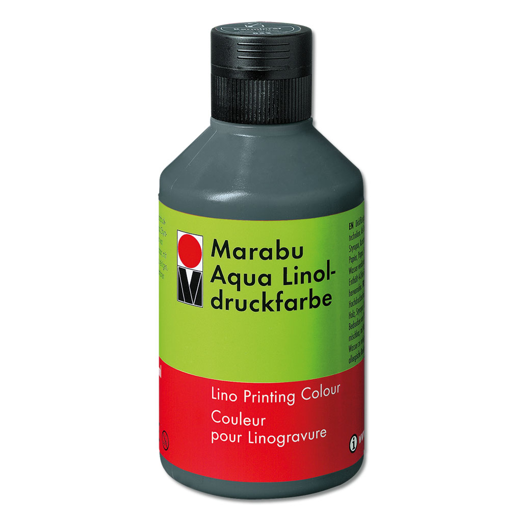 Marabu Aqua Linoldruckfarbe, 250 ml