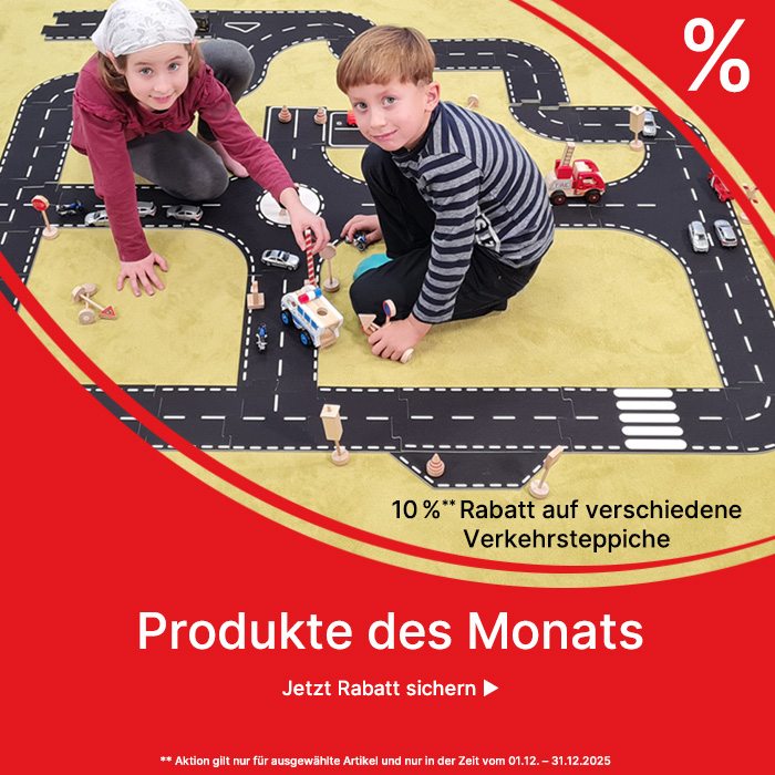 Banner Banner für Produkte des Monats Dezember 2025 Verkehrsteppiche