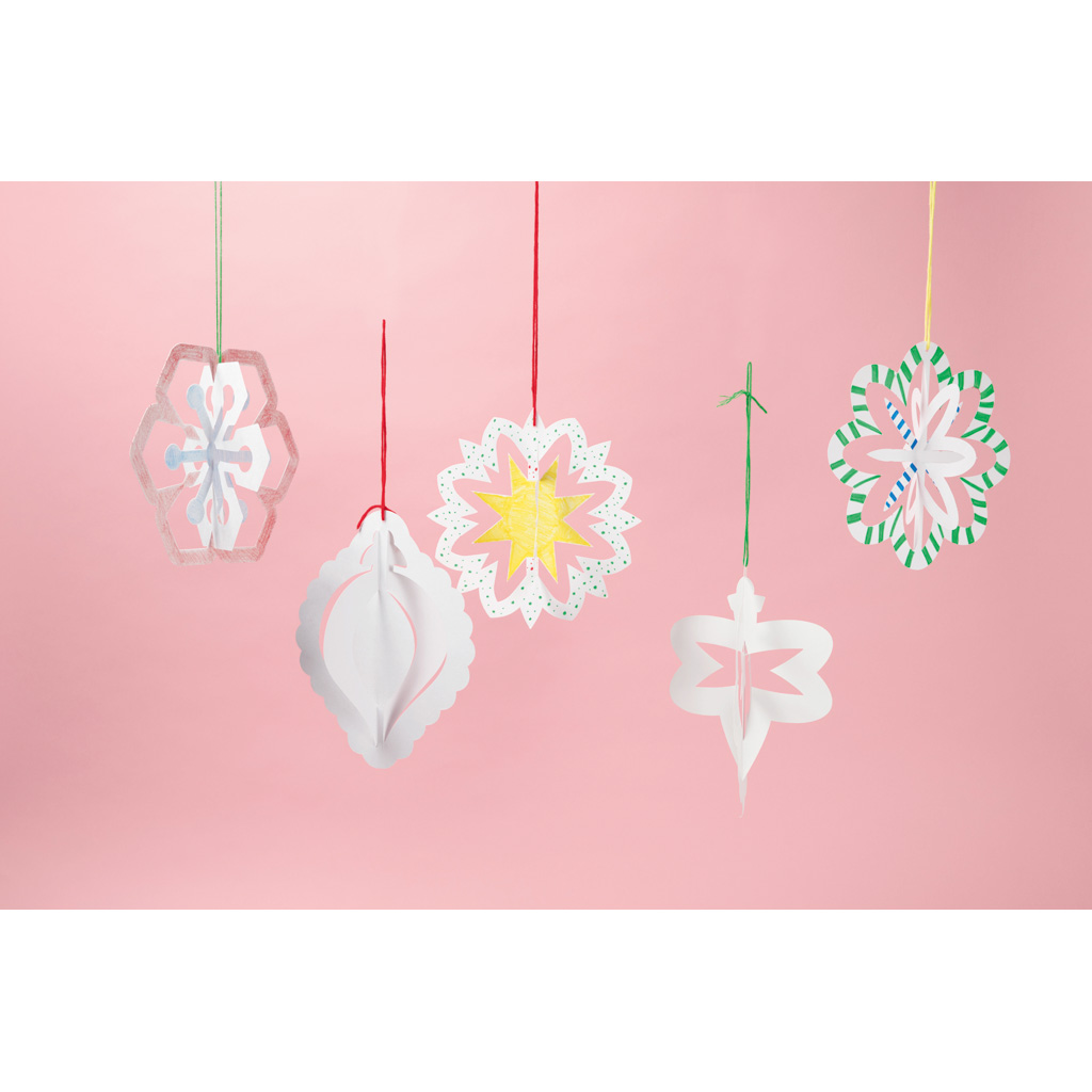 3D-Ornamente, 30 Stück