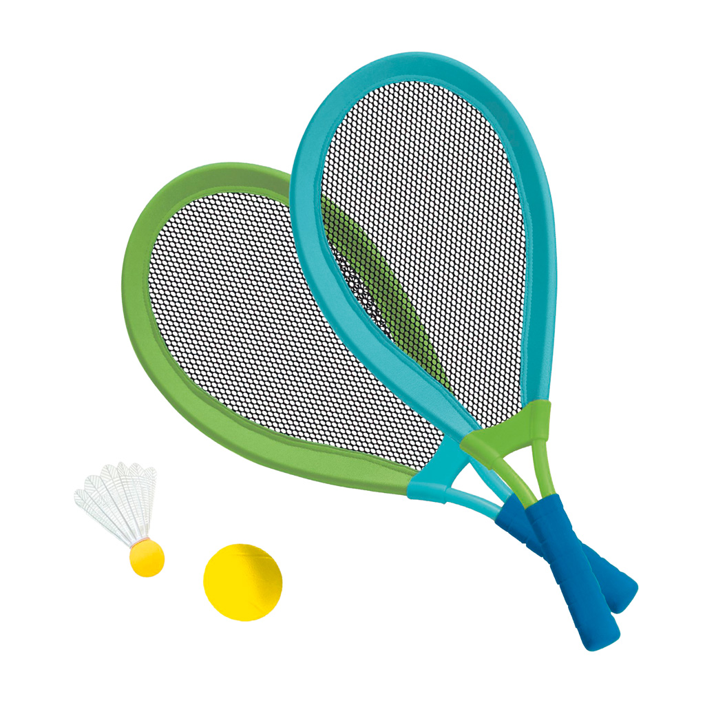 XXL Tennis- und Badminton-Set