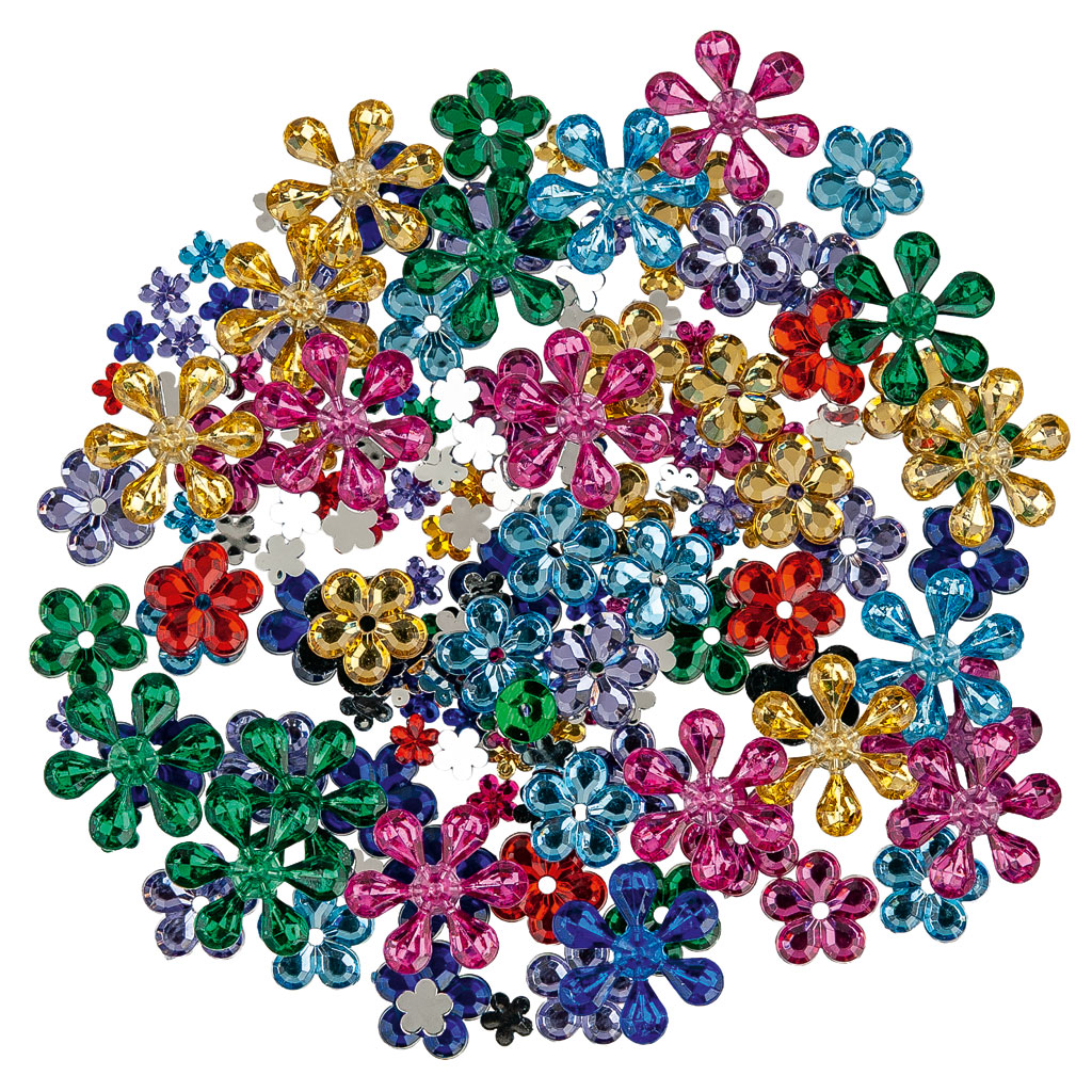 Bastelset, Pompons, Perlen, Filzteile und Chenille-Draht