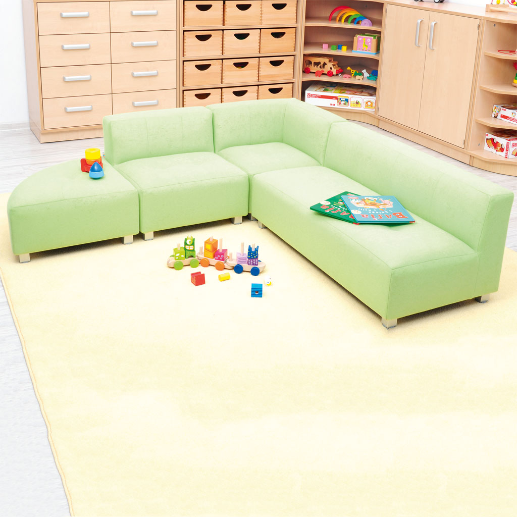 KITA-KIDS "Sessel" - in 2 Sitzhöhen und 5 Farben lieferbar