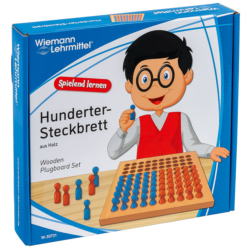 Wiemann Lehrmittel® Hunderter-Steckbrett