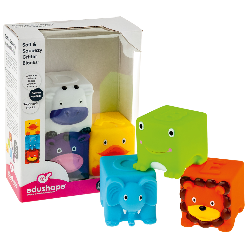 Stapelblöcke Soft and Squeezy, 6er-Set Stapelblöcke Soft and Squeezy, 6er-Set