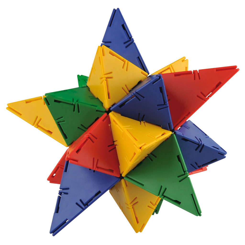 Polydron 3D-Geometriebauteile Klassenset