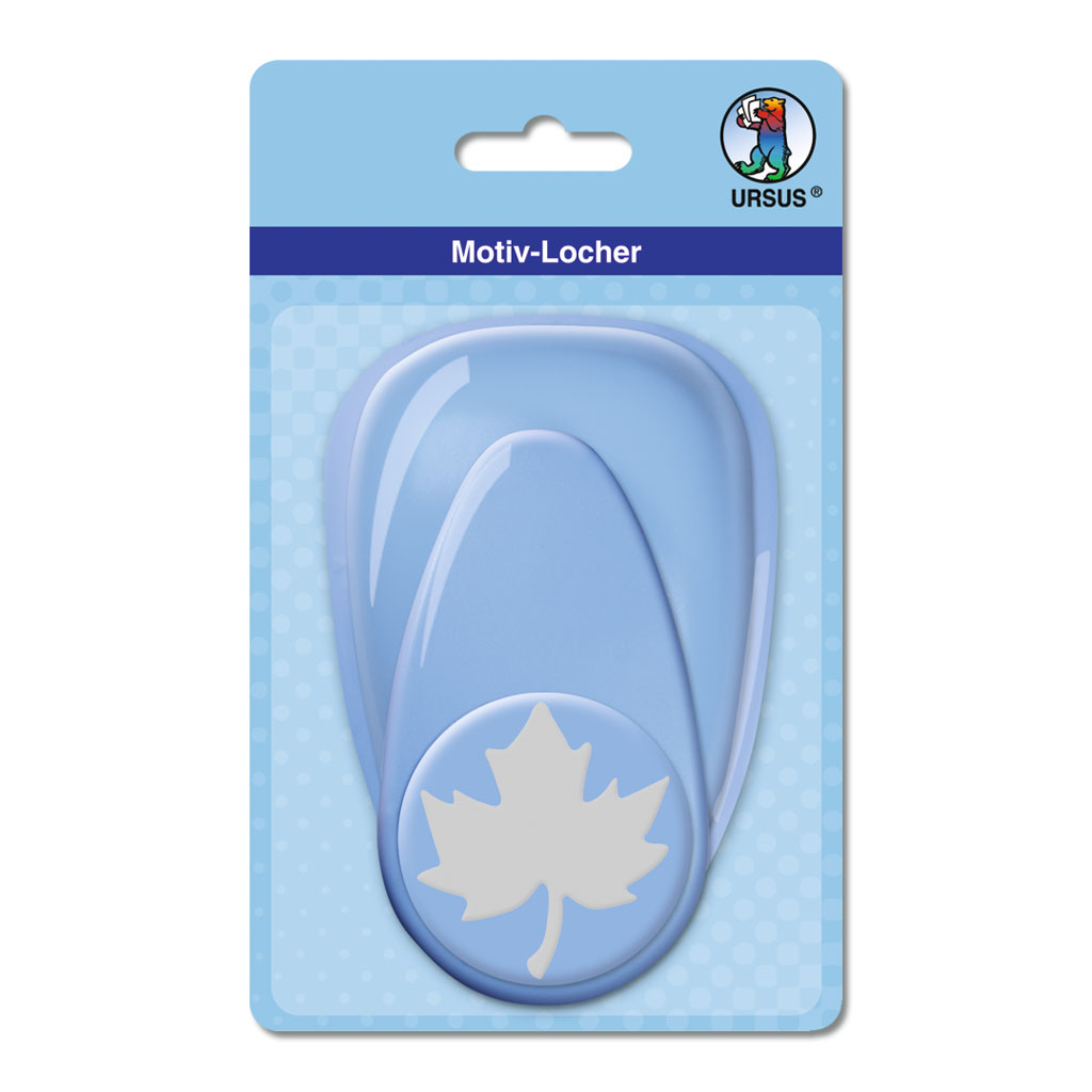 Motiv-Stanzer Groß, Motiv Ahornblatt