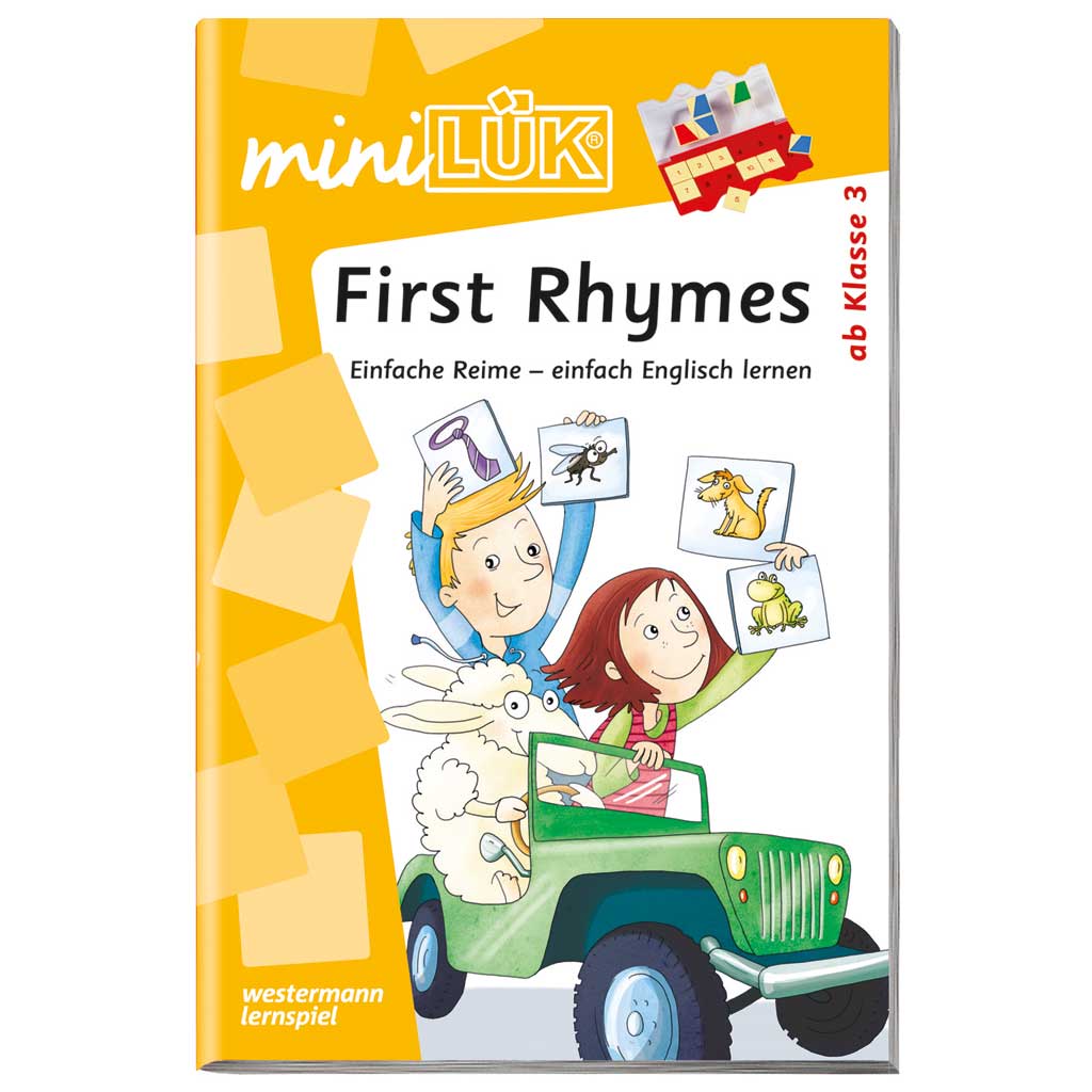 tempfirst_rhymes_wiemann_lehrmittel_11637 miniLÜK First Rhymes einfache Reime - einfach Englisch lernen