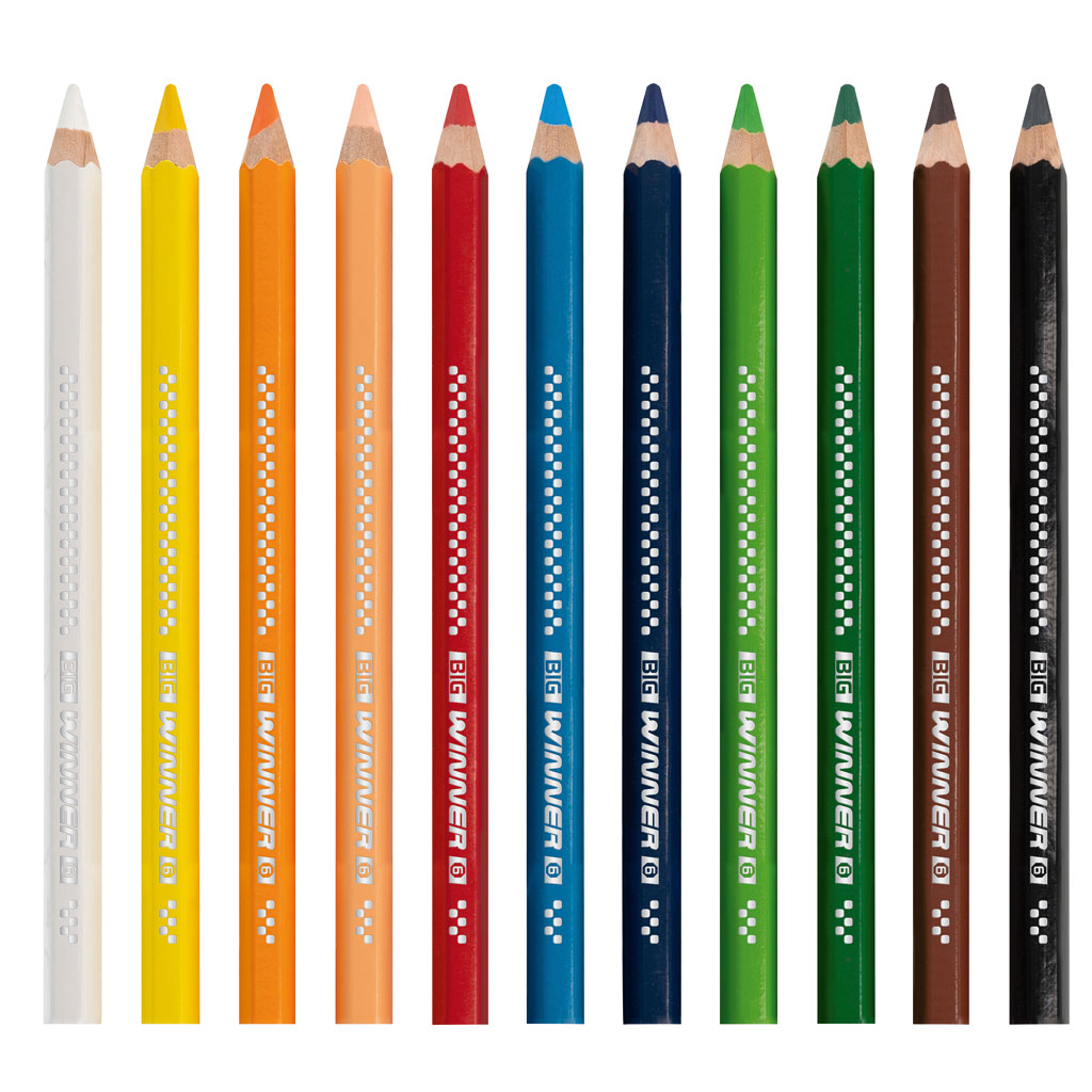 Eberhard Faber® BIG Winner Farbstifte Eberhard Faber® BIG Winner Farbstifte