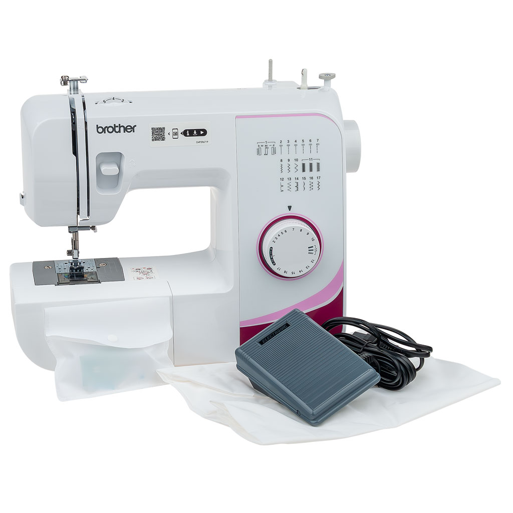 Computer-Nähmaschine mit 40 programmierten Stichtypen