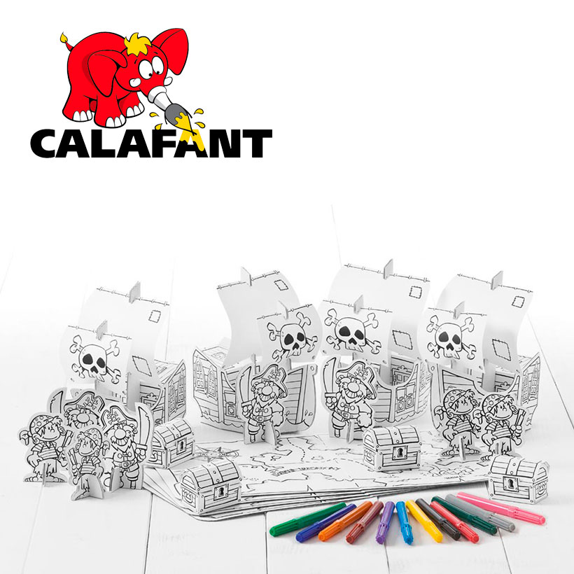 Calafant Piraten-Set für 4 Kinder