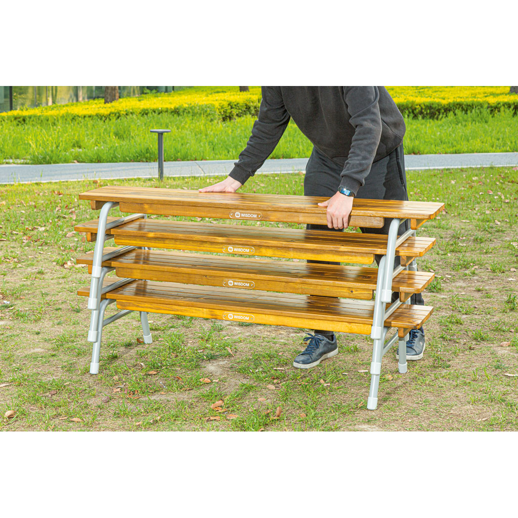 Outdoor-Bank 150 cm, stapelbar