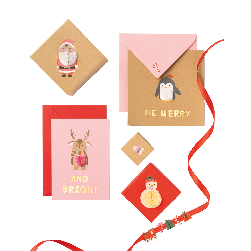 Folia® Wabenball-Sticker Weihnachten Folia® Wabenball-Sticker Weihnachten