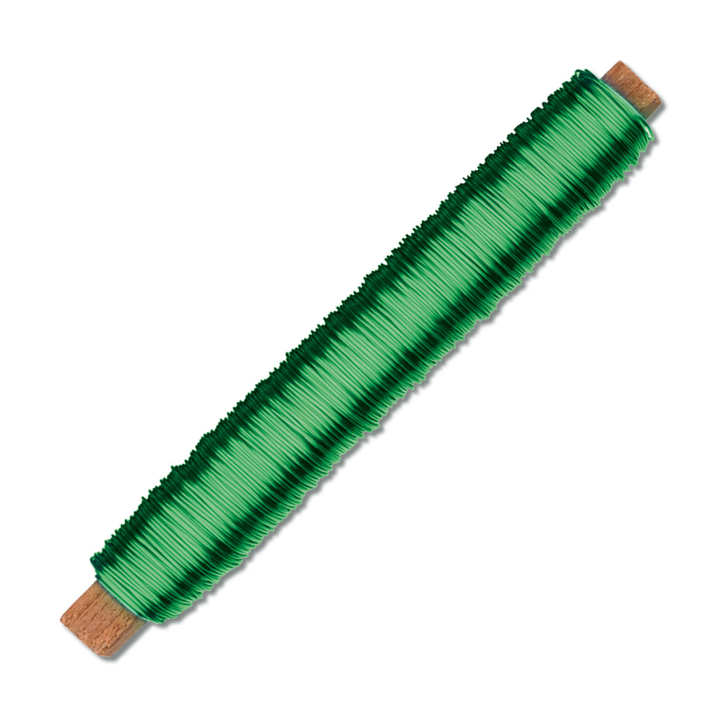 Lackierter Bindedraht, je 50 m, Ø 0,5 mm