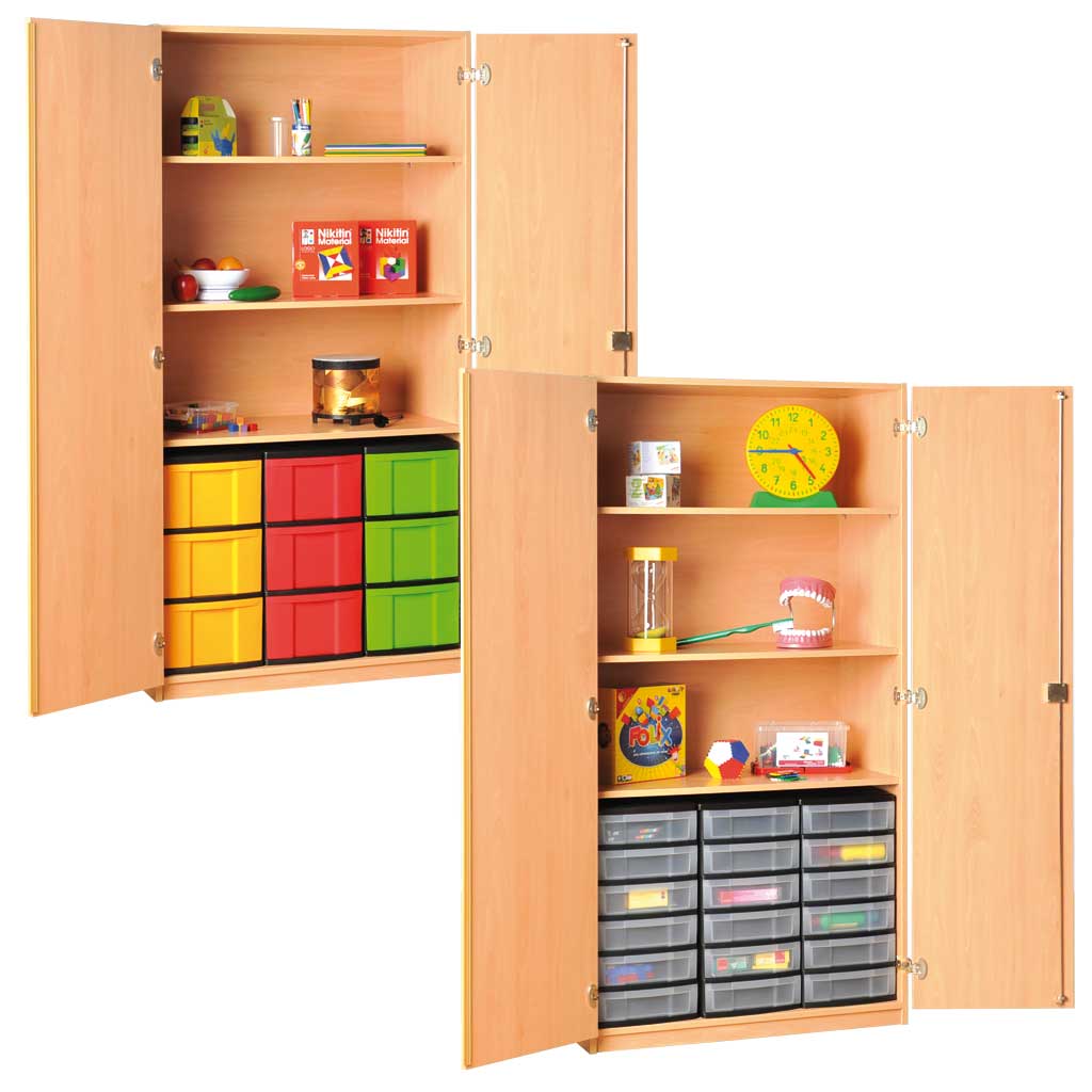 Modulus® Klassenraum-Schrank mit 3 Böden, 2 davon verstellbar