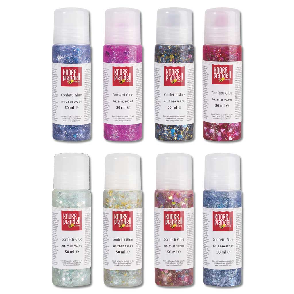 tempm-92952_konfettigluegaoJqezkHahAB „Confetti Glue“ - Glitzerkleber mit Blumen