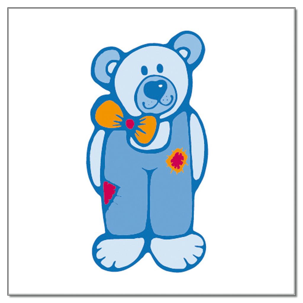 Erkennungsbildchen - Sticker, 24 Motive
