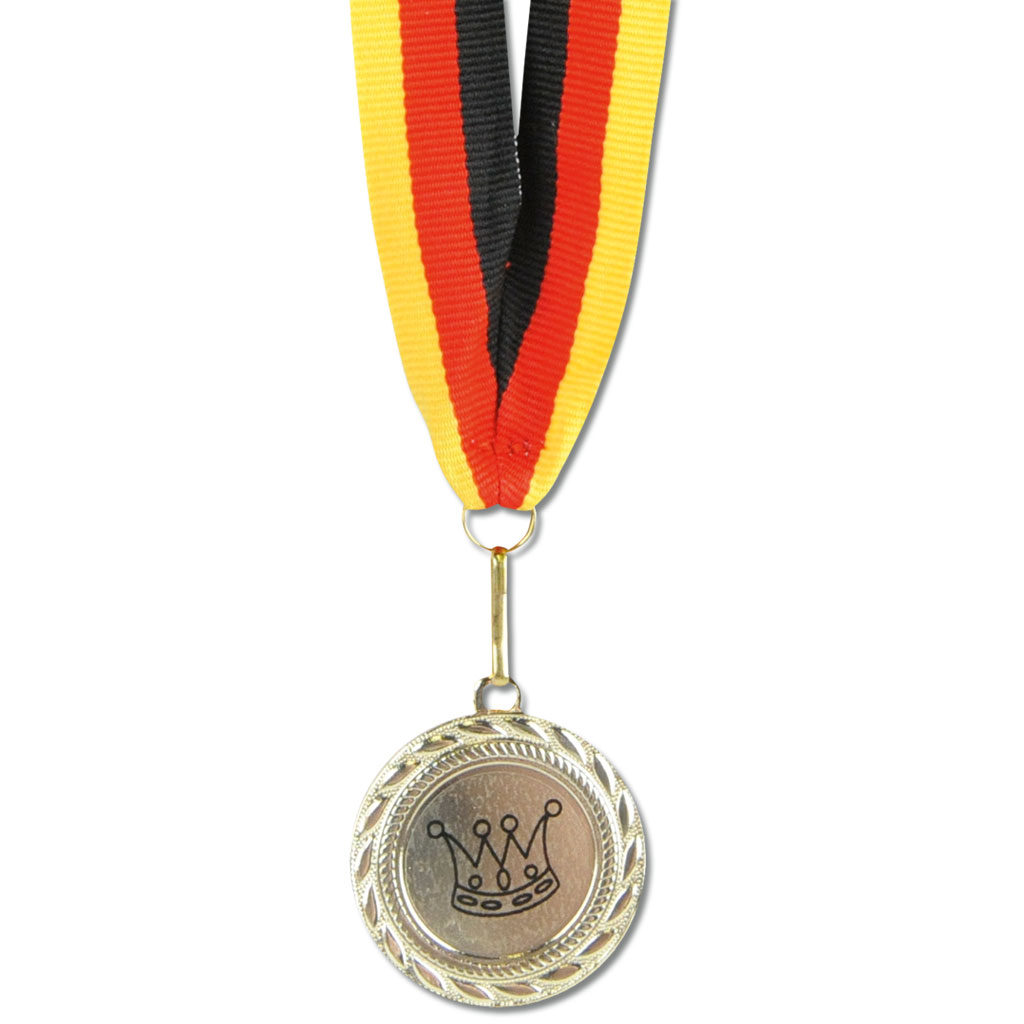 Satz mit 12 gleichen Medaillen (Krone)