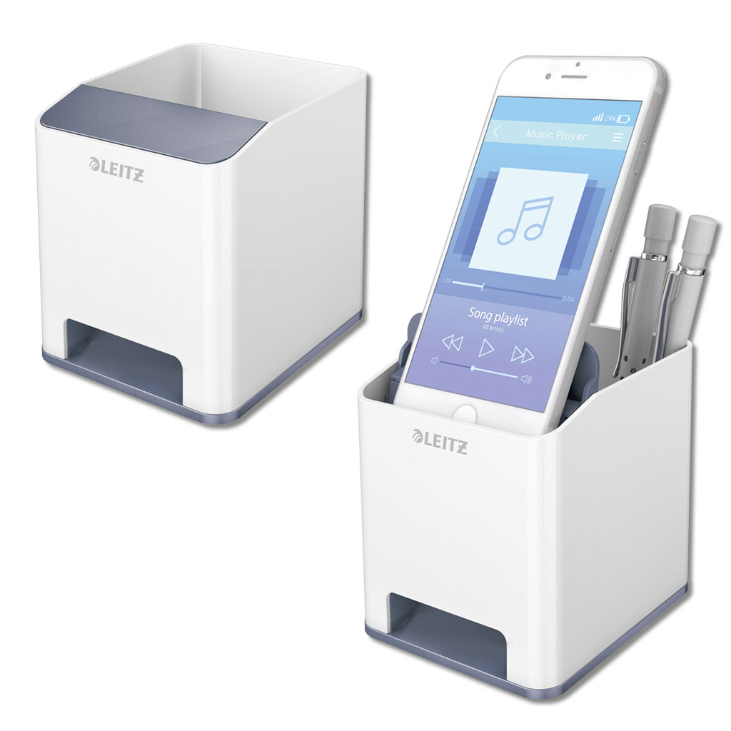 Sound Stifteköcher, grau