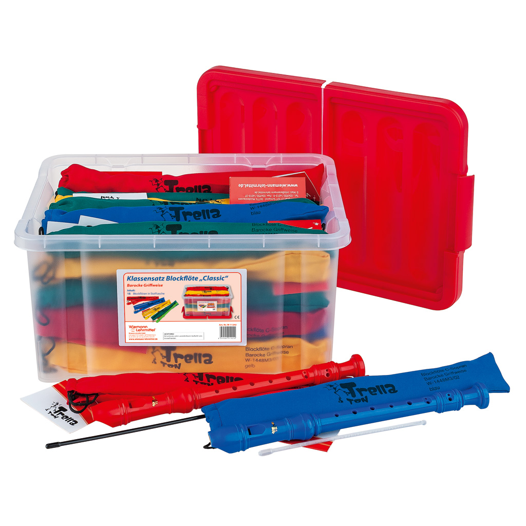 TrellaTon® Klassensatz Blockflöte "Classic"