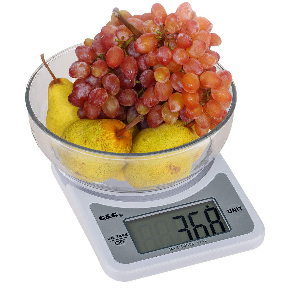 Digitale Küchenwaage bis 5 kg