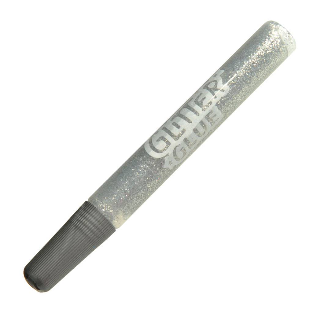 Glitter Glue Silver