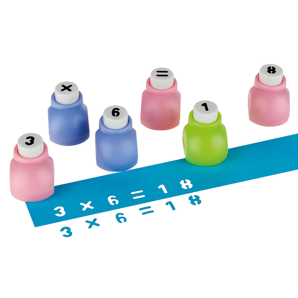 Zahlen-Motivstanzer Zahlen-Motivstanzer