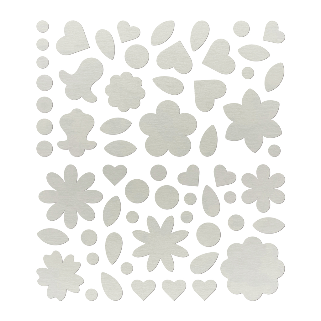 Blumenkleckse, 310 Stück