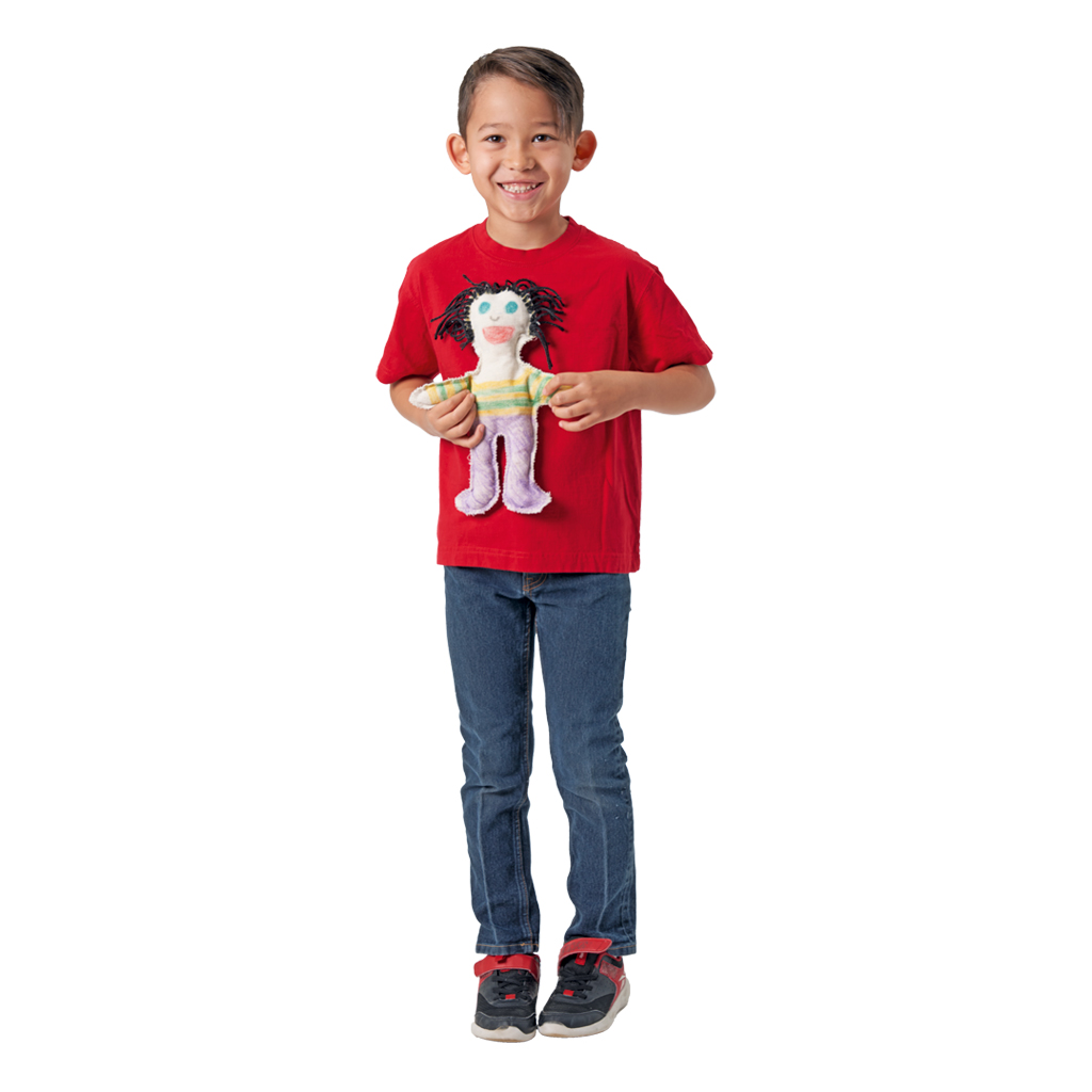 Blanko-Puppe aus Stoff, 12 Stück