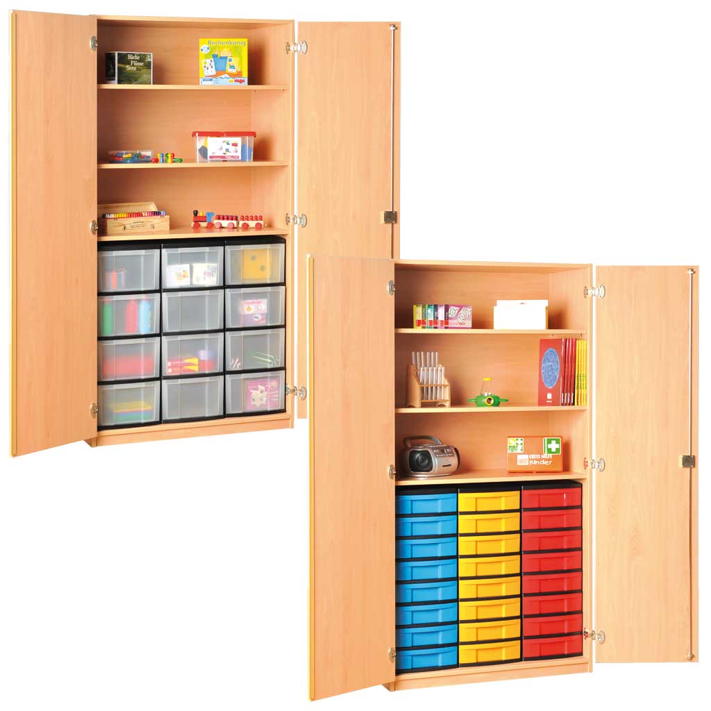 Modulus® Klassenraum-Schrank mit 3 Böden, 2 davon verstellbar