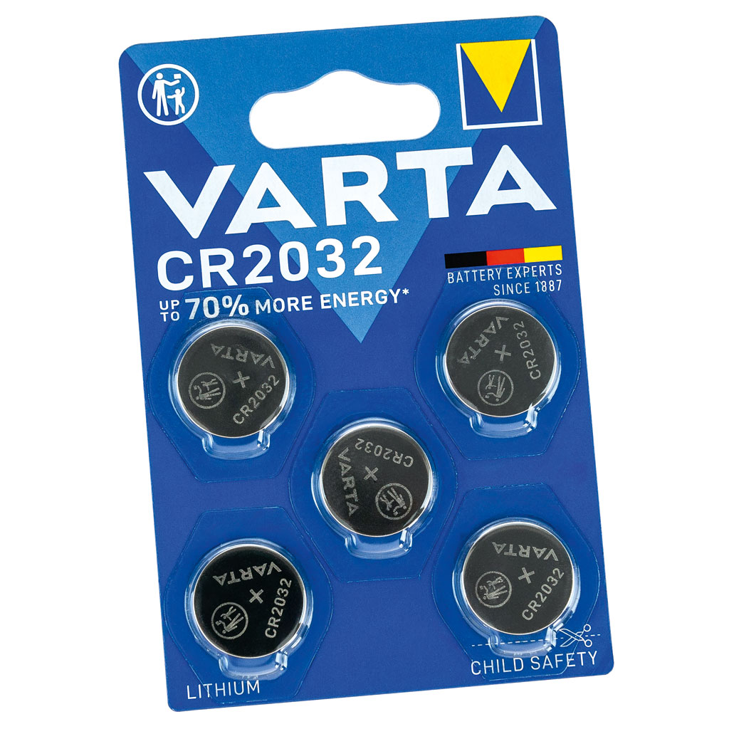 Batterien CR2032