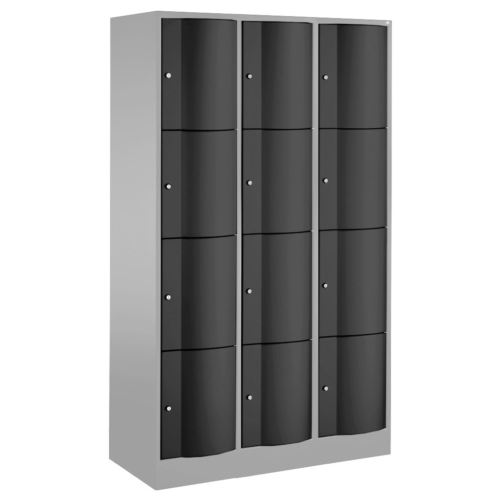 Großraum-Schließfachschrank, 3-reihig Großraum-Schließfachschrank, 3-reihig