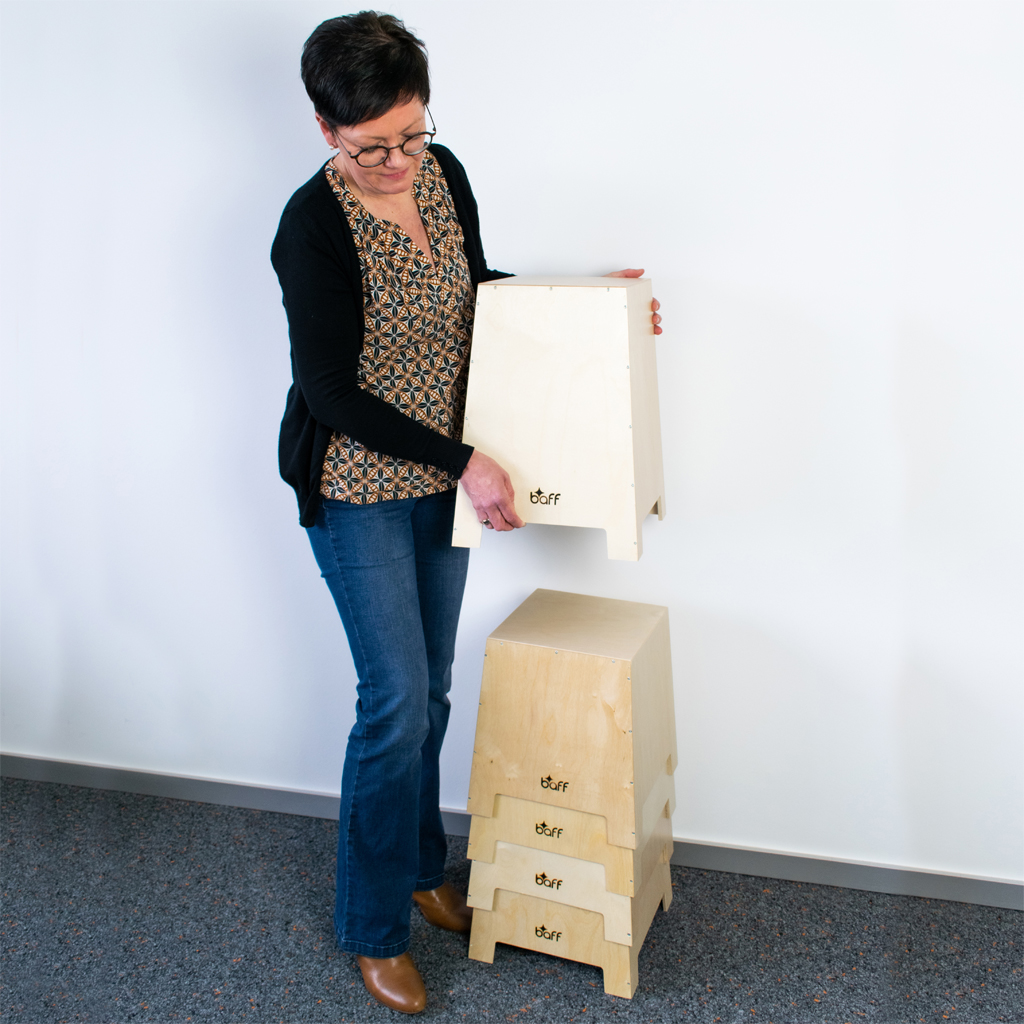 Stapelbare Cajon