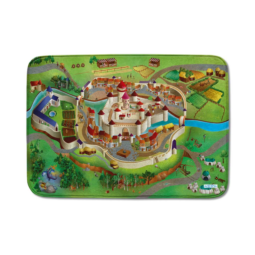 Spielteppich „Super-Soft“ – Ritter-Teppich