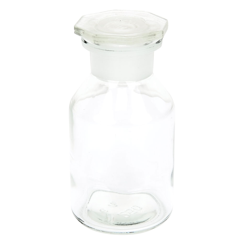 Steilbrustflaschen, Klarglas, Weithals