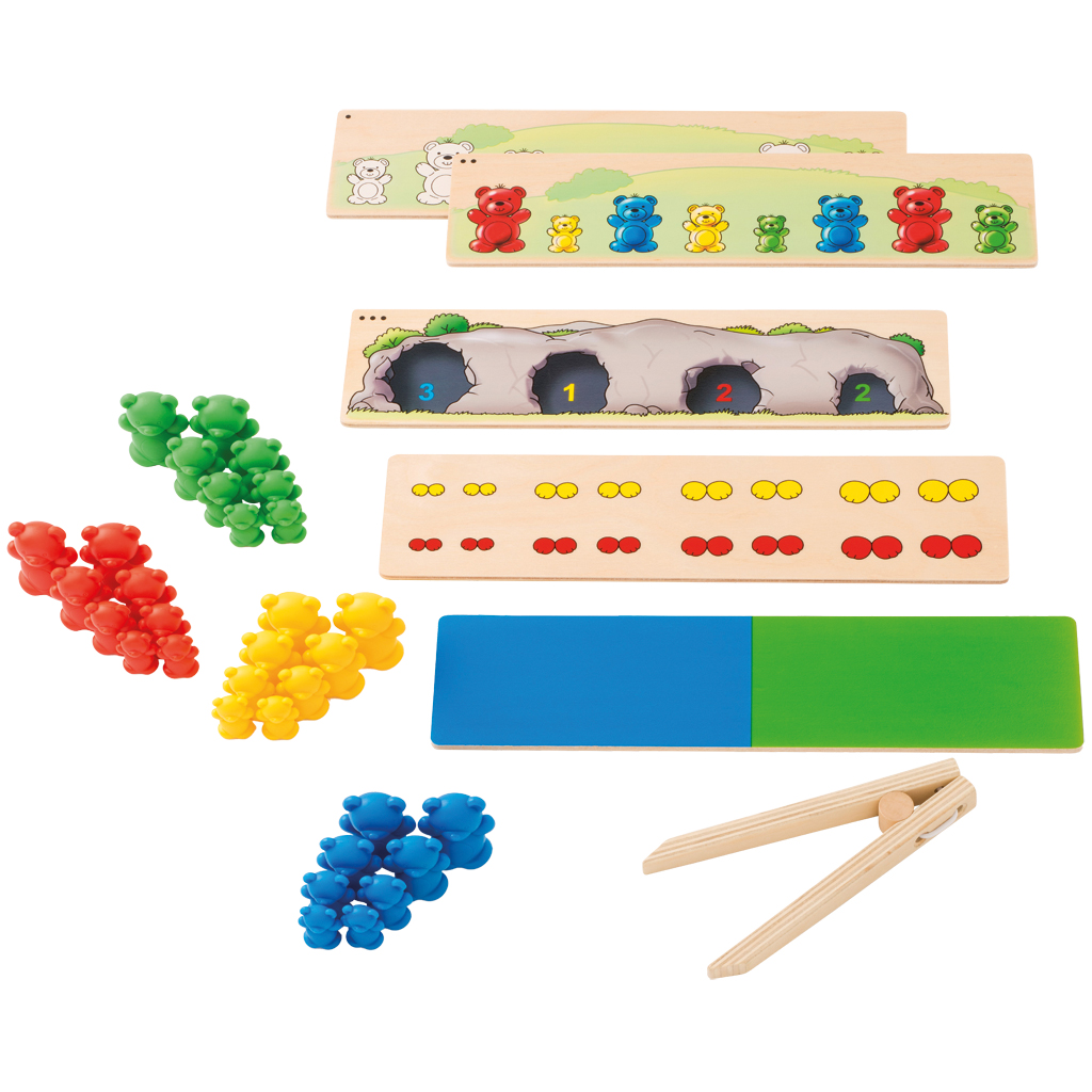 Toys for Life® Sort the bears – Holzspiel zum Sortieren Toys for Life® Sort the bears – Holzspiel zum Sortieren