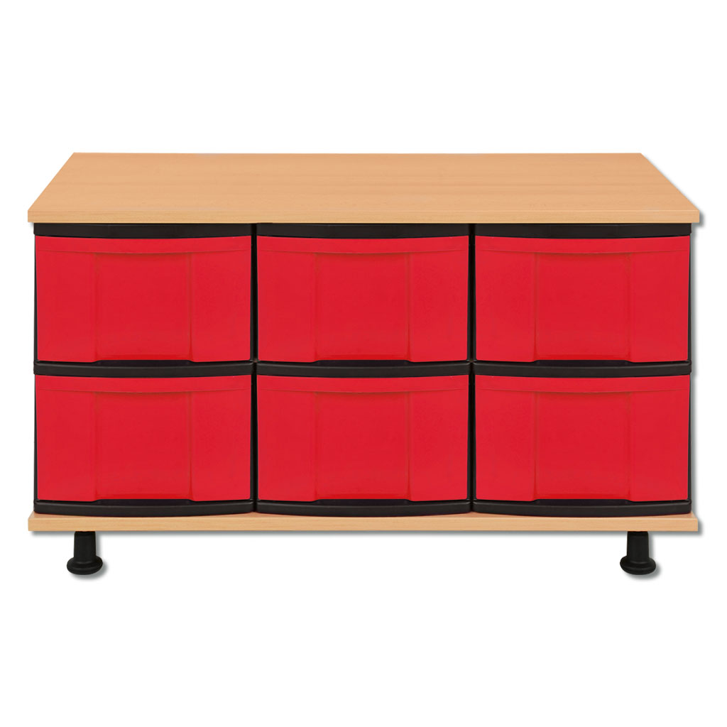 Modulus® KIDS Regal, fahrbar oder feststehend