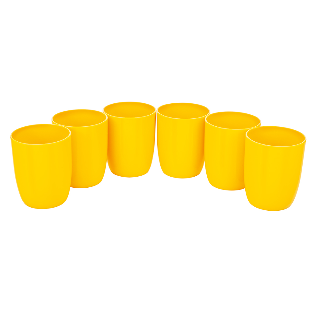 Trinkbecher, 0,3 Liter, 6 Stück