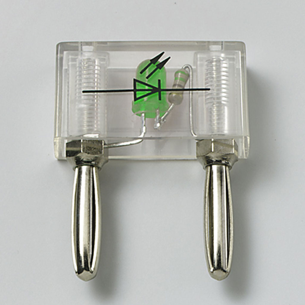 Leuchtdioden auf Steckelement