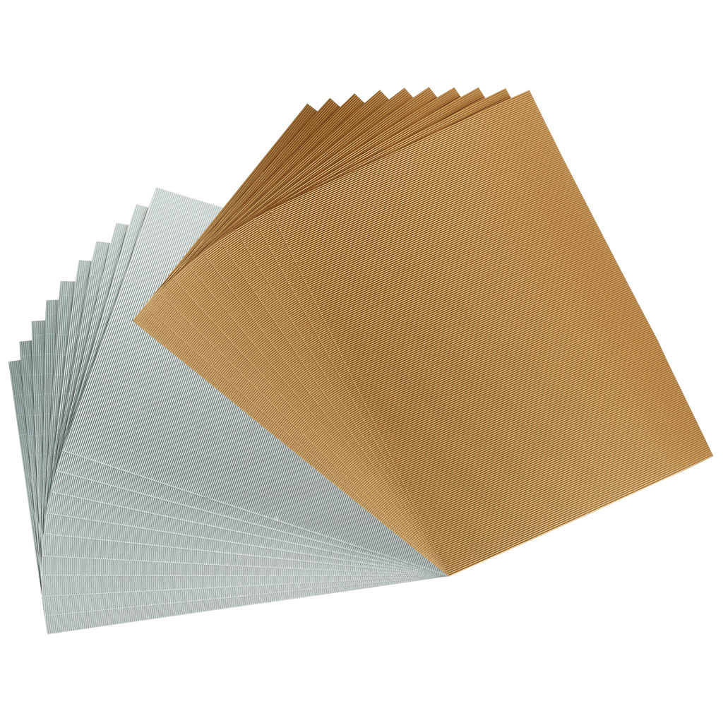 Bastelwellpappe, 10 Bogen, 50 x 70 cm-Bild Auf diesem Bild ist das Produkt mit der Art.Nr.: M-90055 zu sehen
