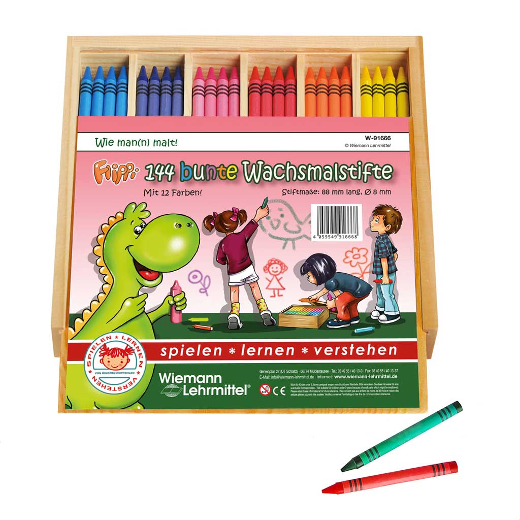 Flippi® Wachsmalstifte